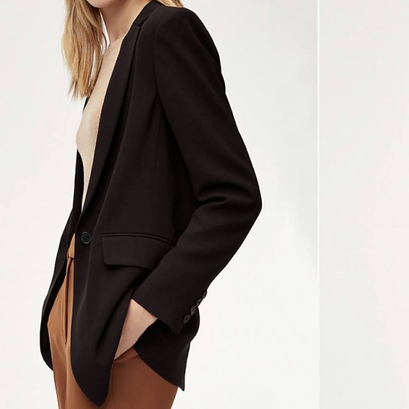 Aritzia Jackets & Blazers - Aritzia Wilfred Alanya Black Blazer